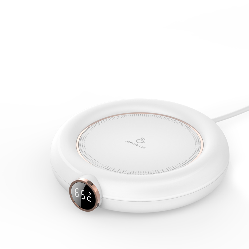 Smart USB Gravity Sensor Electric Mug Heater Desktop Beverage Warmer for Tea & Coffee Cups