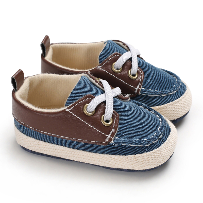 Newborn Baby Boy Casual Shoes Fashionable Children's Soft Sole Toddler Footwear