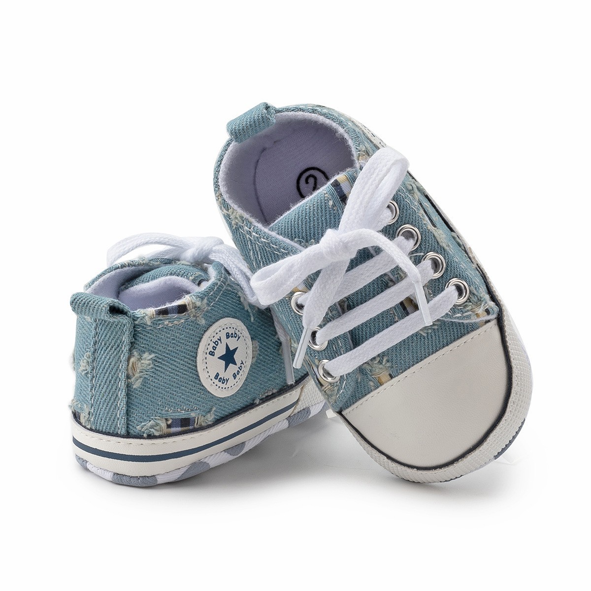 Sport Style Fashion Prewalker Shoes Toddler Mix Model Unisex Baby Socks Kids Casual Shoes ( 2 Pairs )