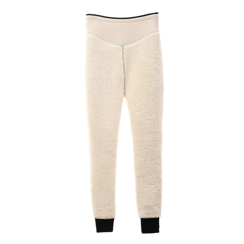 Women's Leggings Lamb Wool Plus Large Size Elasticity Warm Pants Winter Leggings