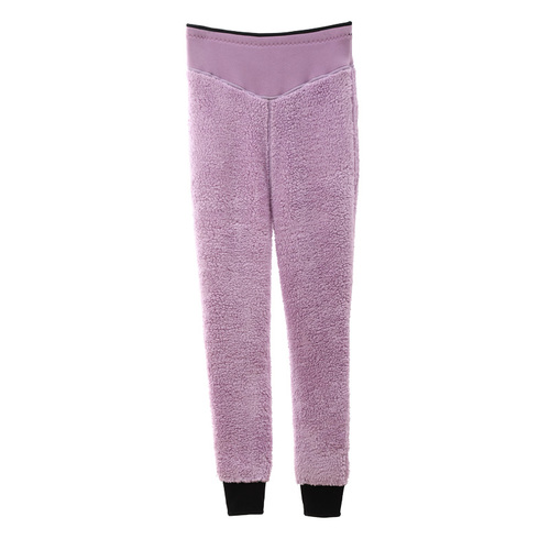 Women's Leggings Lamb Wool Plus Large Size Elasticity Warm Pants Winter Leggings