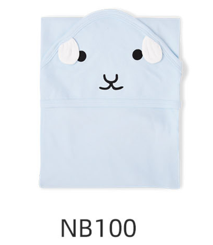 Premium 100% Cotton Unisex Swaddle Wrap New Born Baby Blanket Accessories