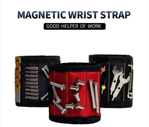 China supplier  Hand holding Tools Nylon Magnetic Wristband For  Holding Tools