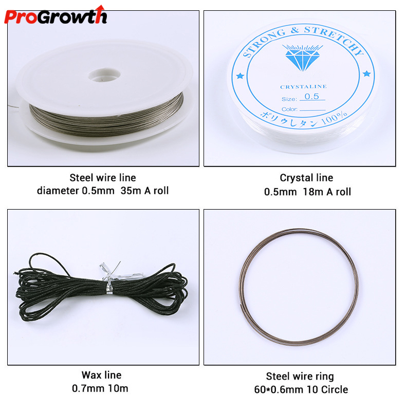 Jewelry Findings Tools Kit Earring Hooks Lobster Accessories Clasp Long Nose Pliers Jewelry DIY Making Hand Tools