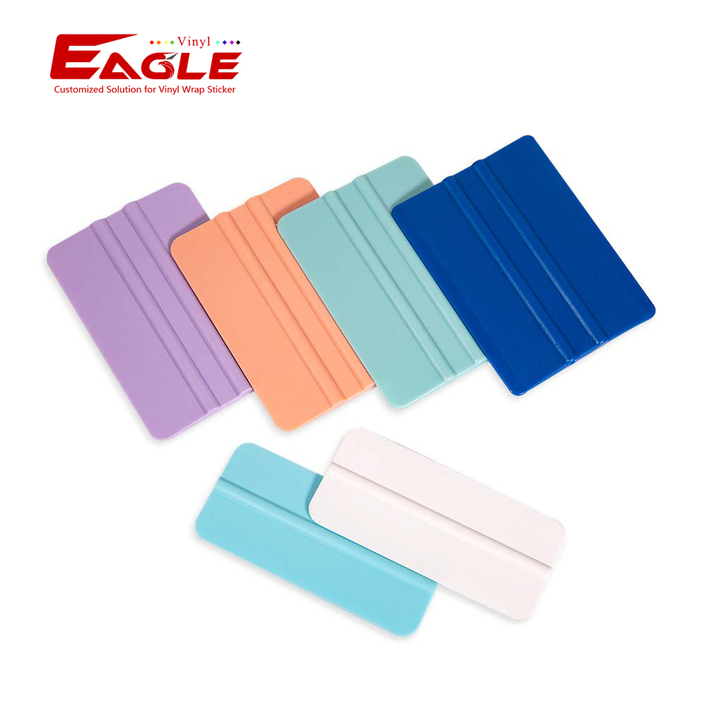   Glass Tint Vinyl Car Scraper Wrap Squeegee Set Installation Tools