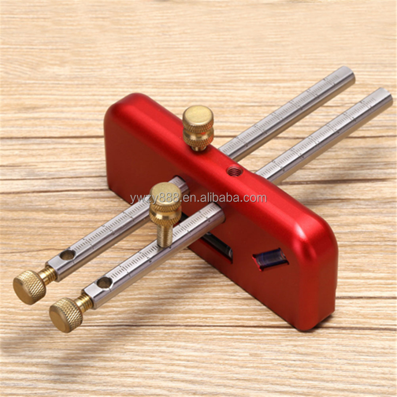 Aluminium Alloy DIY Carpenter Woodworking Scriber Wood Ink Marker Tool