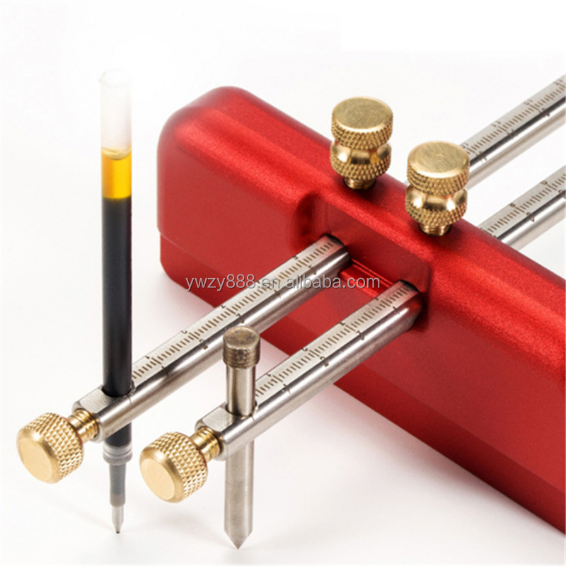 Aluminium Alloy DIY Carpenter Woodworking Scriber Wood Ink Marker Tool