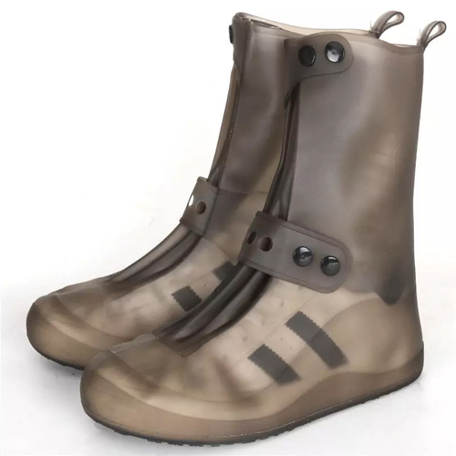 High-Top Anti-Slip Rain Shoes Cases Waterproof Protector Shoes Boot Cover Unisex Womens Shoes Rain Boots