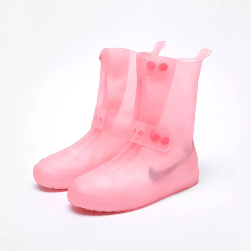 High-Top Anti-Slip Rain Shoes Cases Waterproof Protector Shoes Boot Cover Unisex Womens Shoes Rain Boots