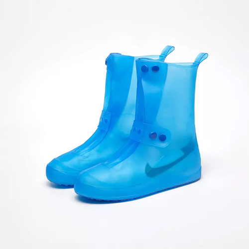 High-Top Anti-Slip Rain Shoes Cases Waterproof Protector Shoes Boot Cover Unisex Womens Shoes Rain Boots