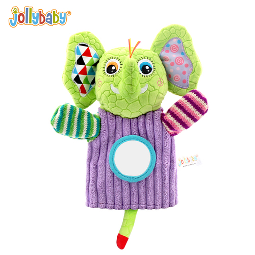 Jollybaby Newest Promotion Elephant Hand Puppet Product Toy
