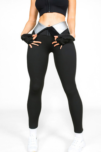 High Tummy Control Plus Size Sauna Body Shaper Legging Short Pants Women Sweat Leggings  Private Label Waist Train