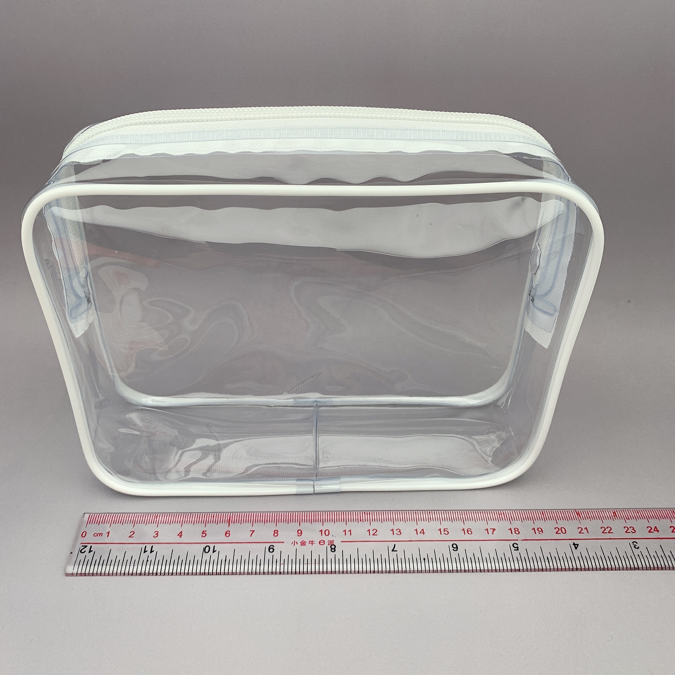     Transparent PVC Cosmetic Bag Women Travel Clear Wash Organizer Pouch