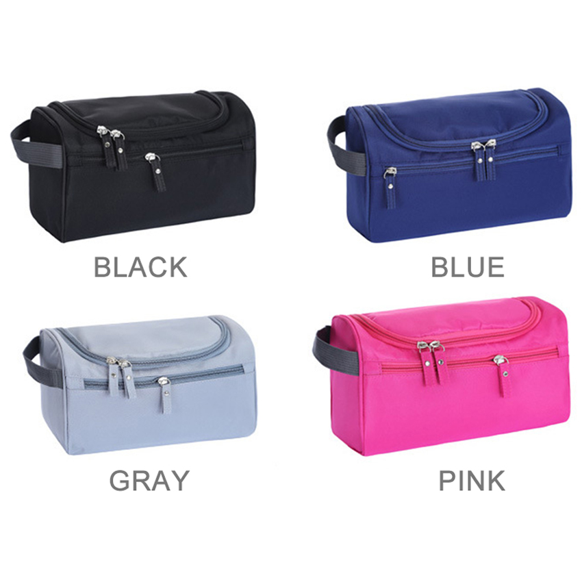 Waterproof Cosmetic Bag Women men Large Capacity Hanging Makeup Bag Nylon Travel Organizer Make Up Case Bath Wash Toilet