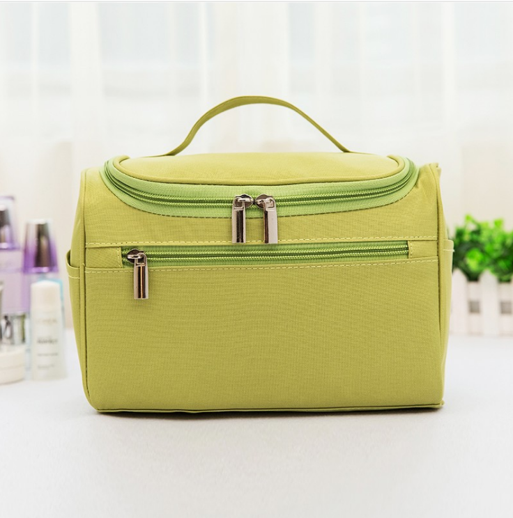 WeaveWin Waterproof Cosmetic Bag Large Capacity Hanging Makeup Bag Nylon Travel Organizer Make Up Case Bath Wash Toiletr