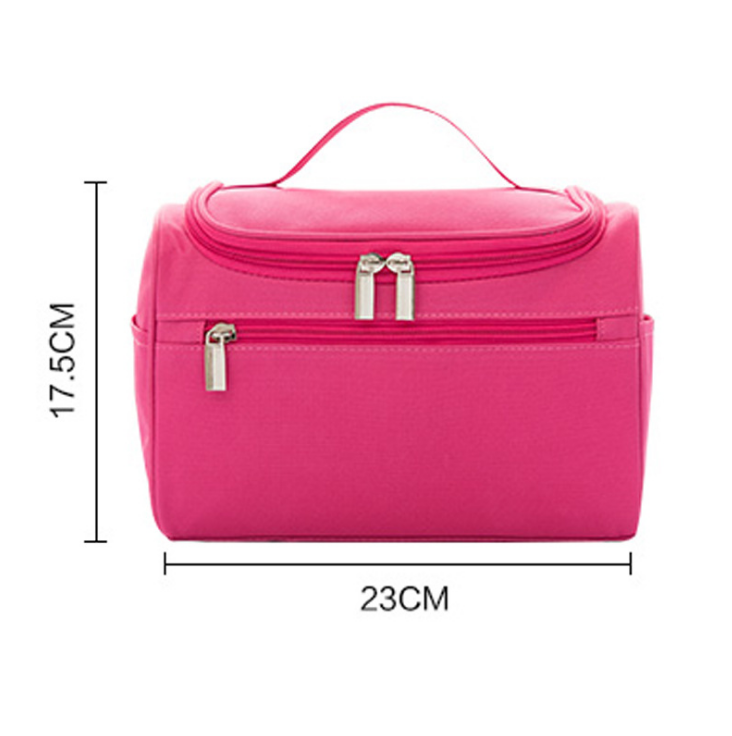 WeaveWin Waterproof Cosmetic Bag Large Capacity Hanging Makeup Bag Nylon Travel Organizer Make Up Case Bath Wash Toiletr