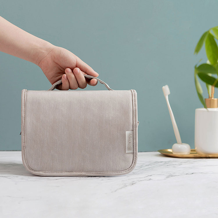 Design Foldable Travel Hook Toiletry Bag Portable Hanging Finishing waterproof makeup Cosmetic wash gargle bag