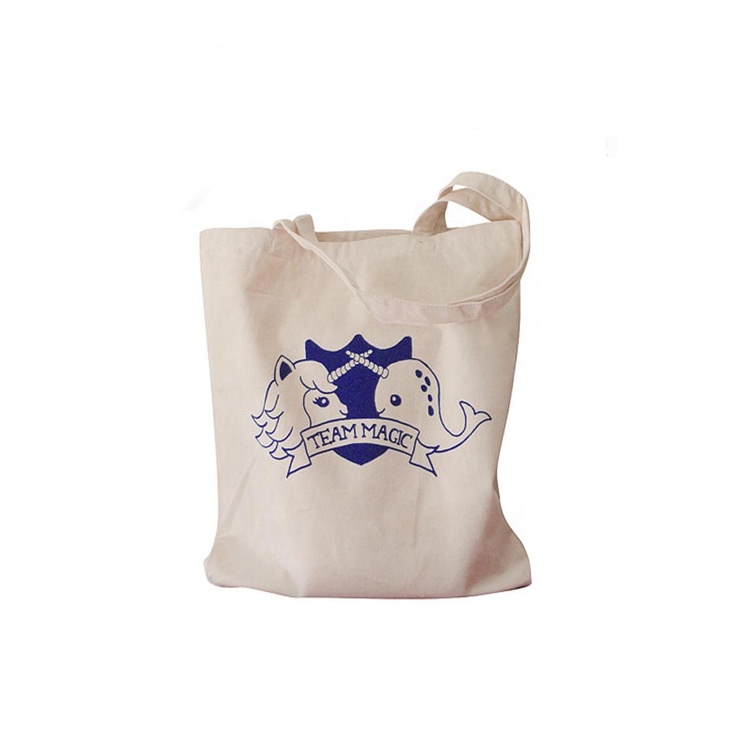 d  Full print cotton canvas handbag Cheap promotional gift bag Multi color reusable water wash shopping bag