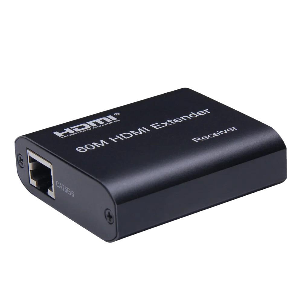 HDMI to RJ45 Network Cable Amplifier - Single Cable High-Definition HDMI over Ethernet Signal Booster