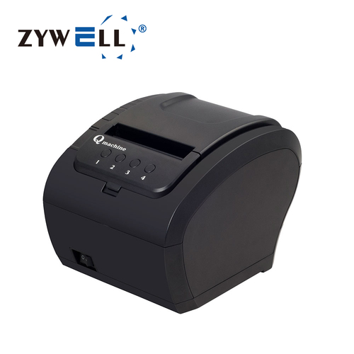 ZYWELL queue number machine 80mm thermal receipt printer for computer queue ticket printer