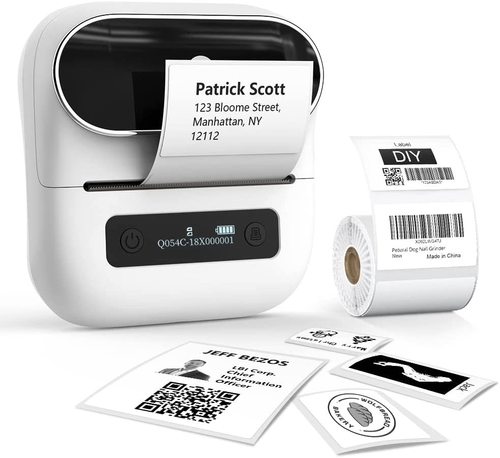 Handheld 80mm Mini Thermal Label Printer M220 for Phones Computer