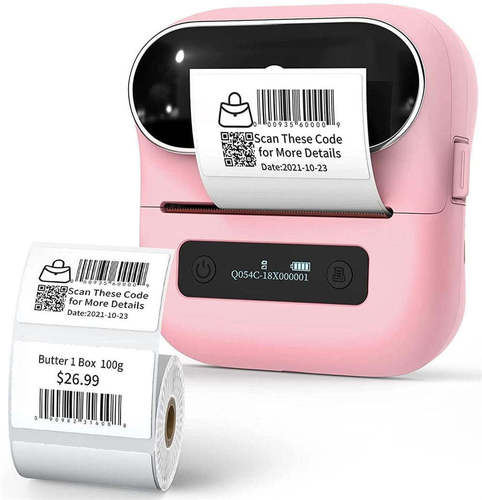 Handheld 80mm Mini Thermal Label Printer M220 for Phones Computer