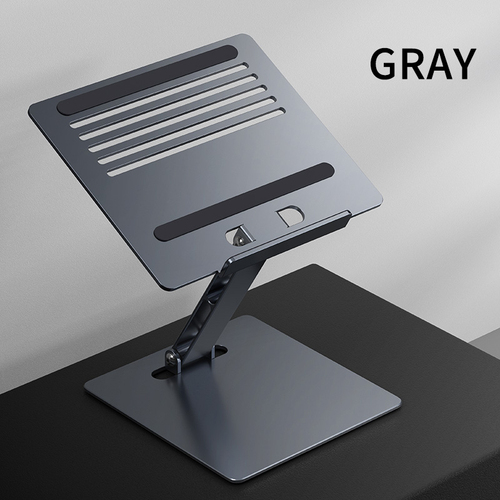 Mobile phone accessories Portable holder laptop stand aluminum foldable magnetic laptop phone holder