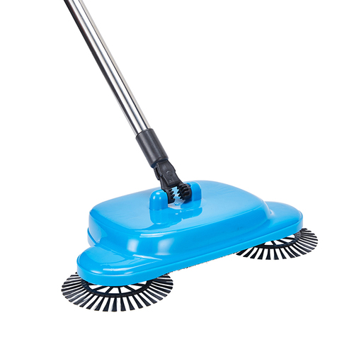 Hand Push Magic Broom & Dustpan Floor Sweeper Set Efficient Broom for Quick Clean Up