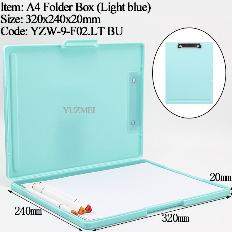 A4-Size-Multi-Function-Plastic-File-Box-Organizer-Folder-for-Archival (1 Piece)