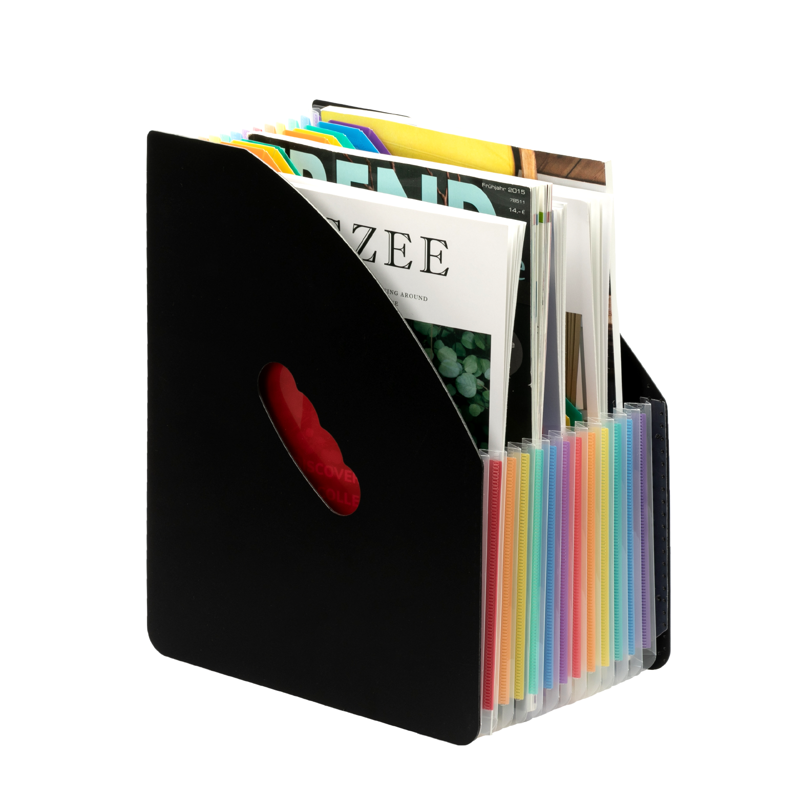 13-Pocket-Expanding-File-Folder-Rainbow-Layers-Colorful-Labels-Lid-Office
