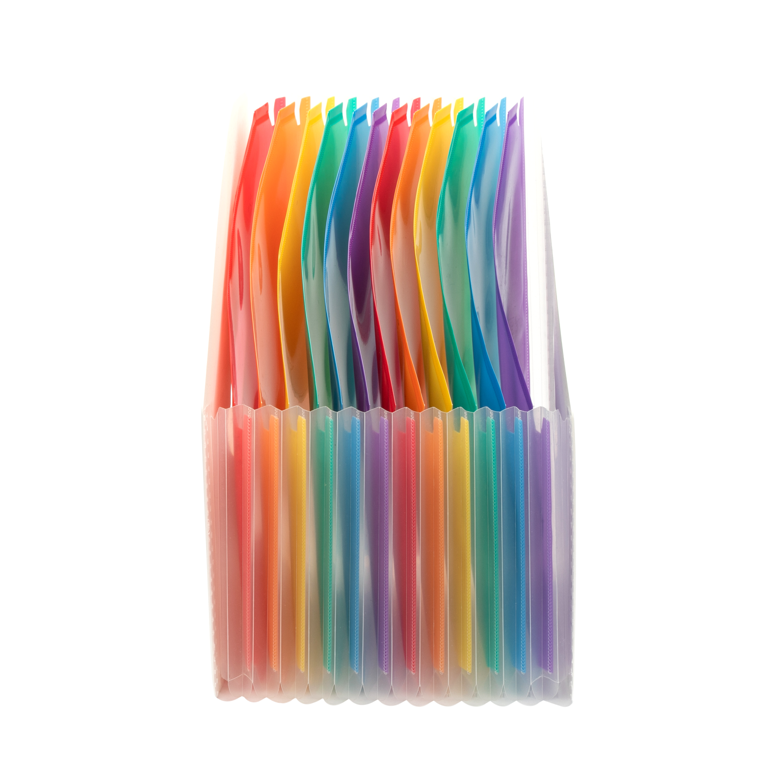 13-Pocket-Expanding-File-Folder-Rainbow-Layers-Colorful-Labels-Lid-Office