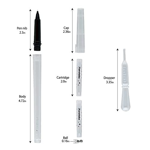 KURETAKE ink-cafe empty pen, cartridge type, fine brush ECF160-601 fountain pen ink brush pen manga pen