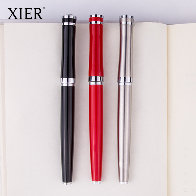 New Fashion Metal Pen Nice and Good Quality Promotional Gift Students Office Multi Color Metal Fountain Pen