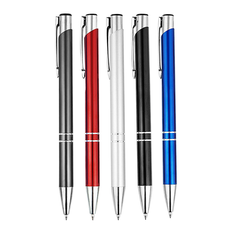    Stylus Ball Point Gel Pens With Advertising Luxury High Quality Aluminum Metal Ballpoint Pen