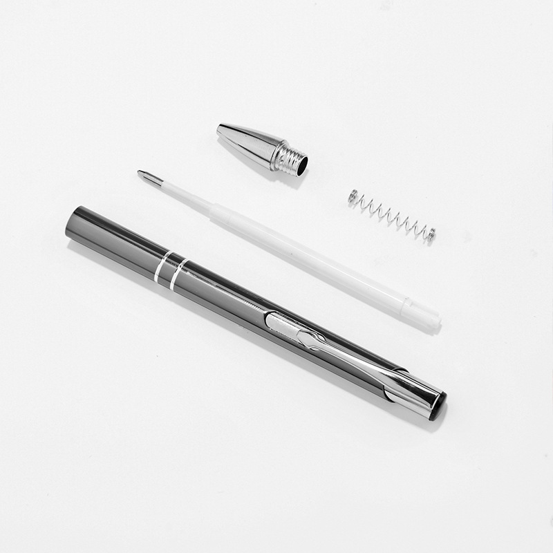    Stylus Ball Point Gel Pens With Advertising Luxury High Quality Aluminum Metal Ballpoint Pen