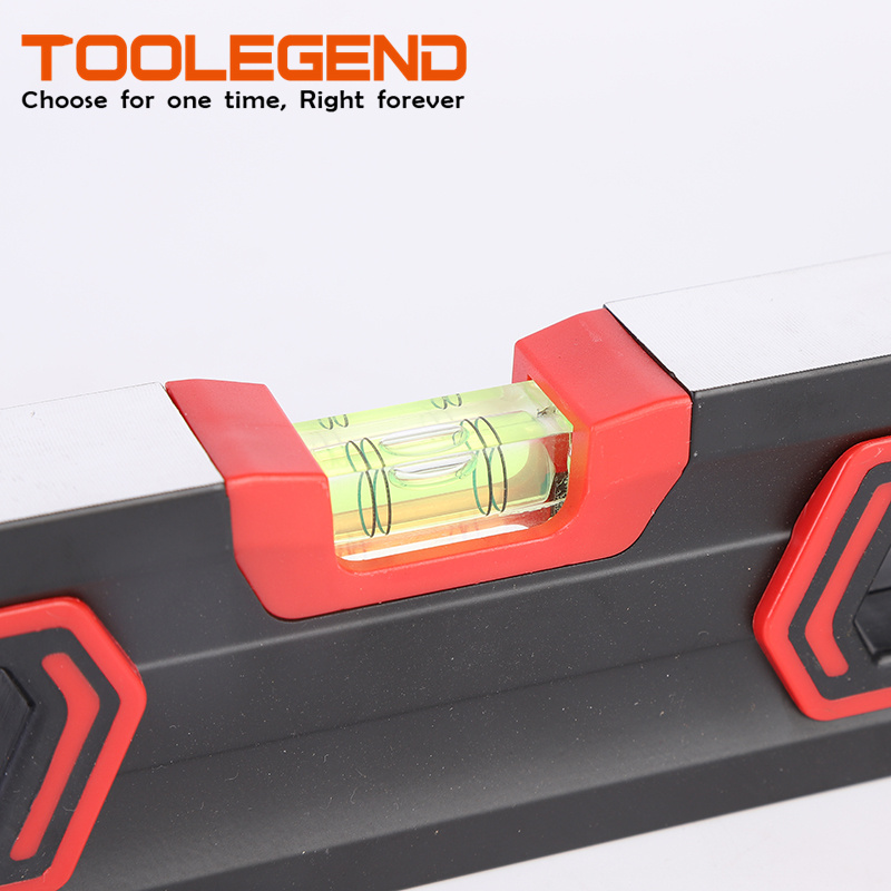 Professional 600/800/1000mm Aluminum Magnetic Spirit Torpedo Bubble Spirit Level Ruler