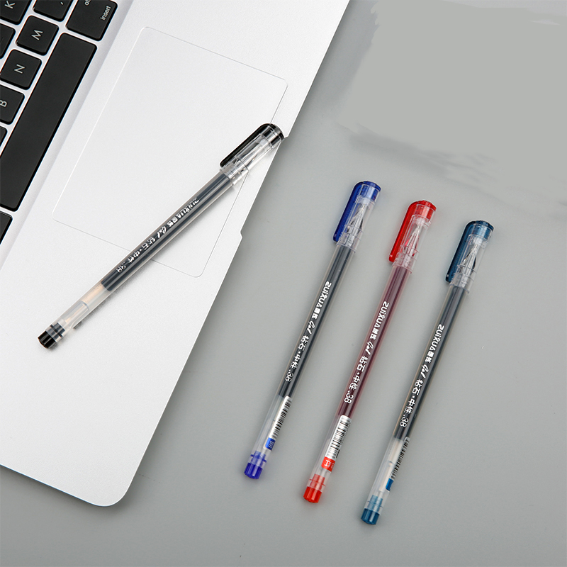 0.38mm Diamond Tip Office Signature Pen Large Capacity Elementary and Middle School Students  Gel pen