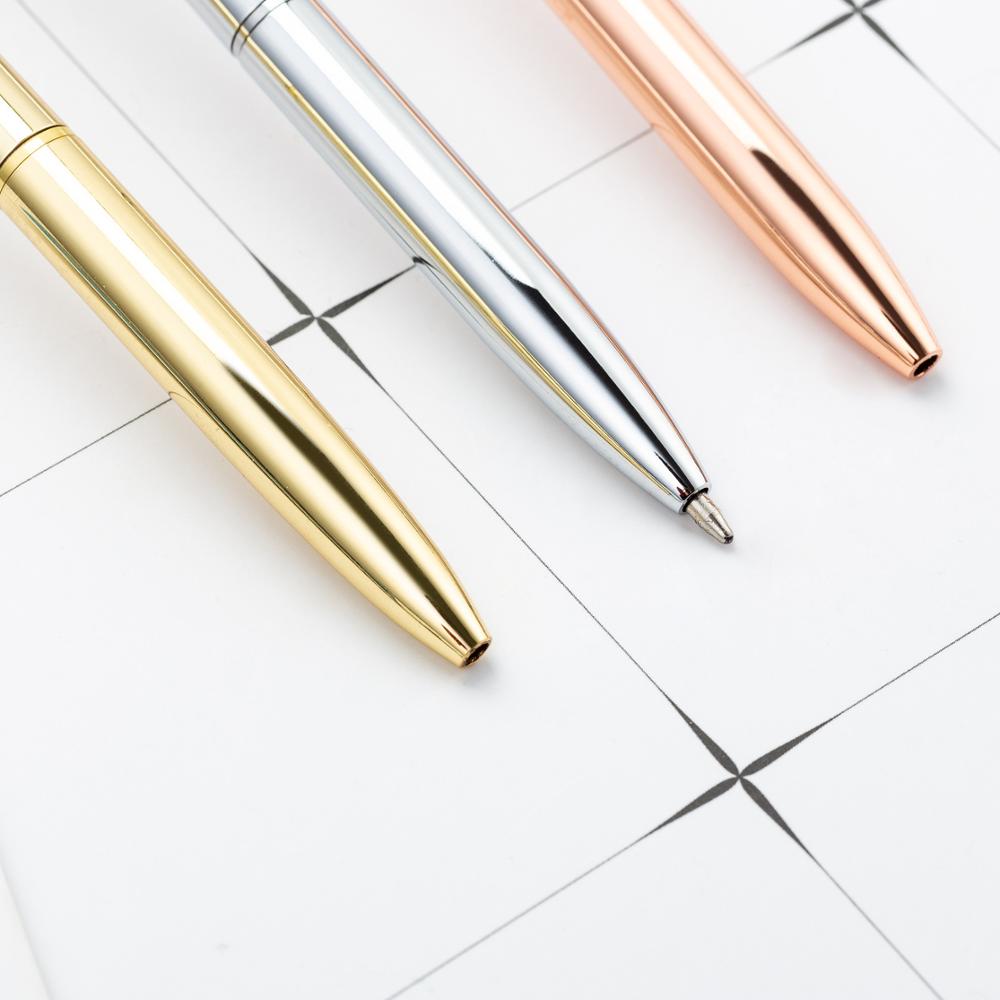 New Styles Fashion Writing Gift With Four-leaf Clover Pendant Promotion Elegant Crystal Metal Ballpoint Pen