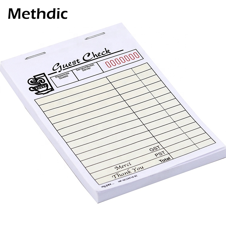 Custom-made Checklist Book Guest Check Waiter Order Pad