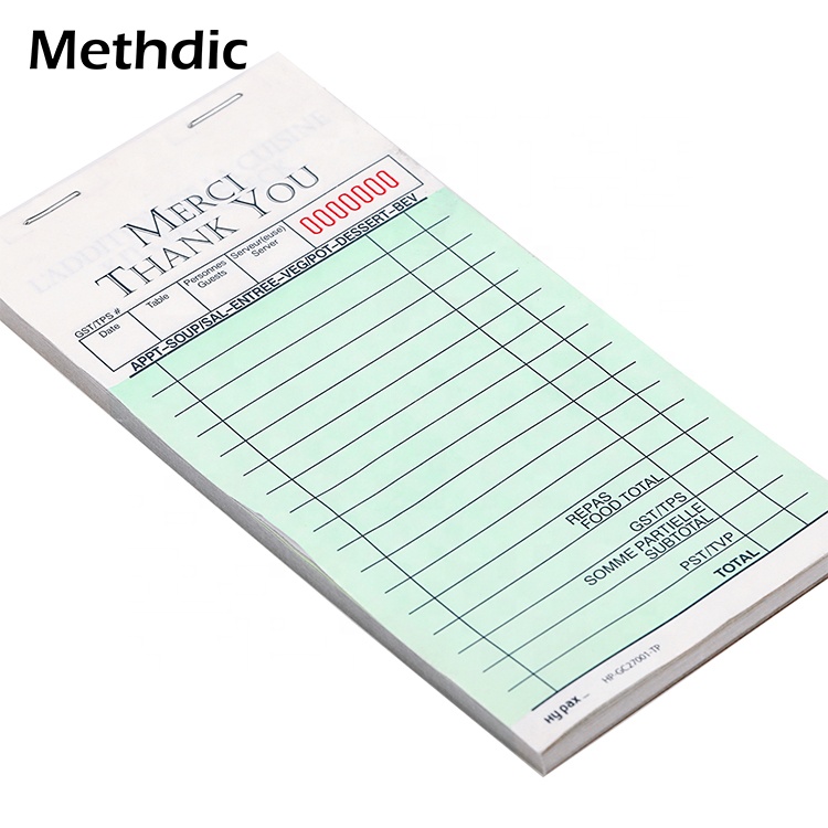 Custom-made Checklist Book Guest Check Waiter Order Pad