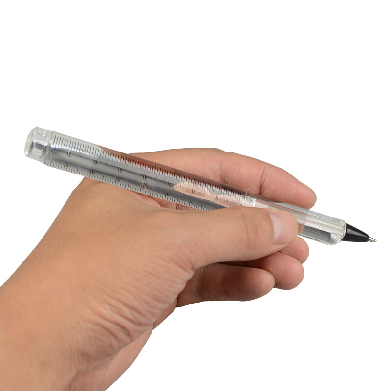 Measuring rulers with magnifying lens with pen style for 