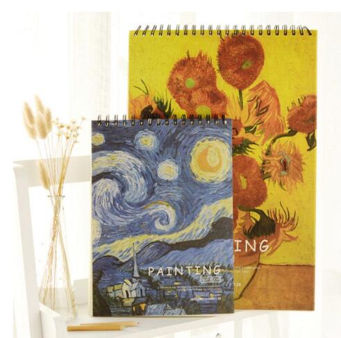 A4 A3 Sketchbook for Drawing Painting Graffiti Blank Sketch Book