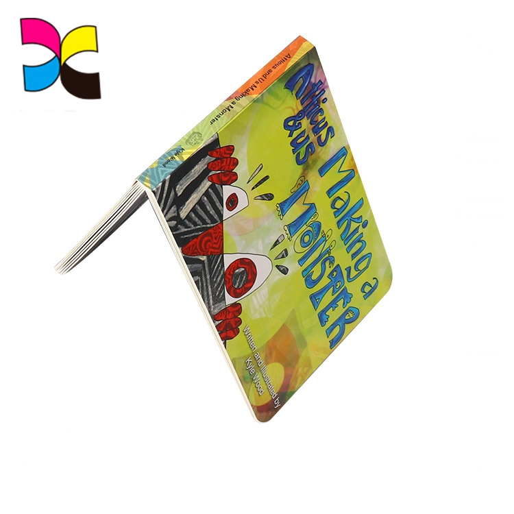  design Open from left side  arabic board books for kids printing