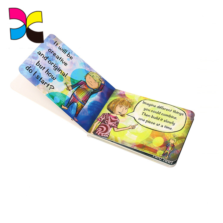  design Open from left side  arabic board books for kids printing