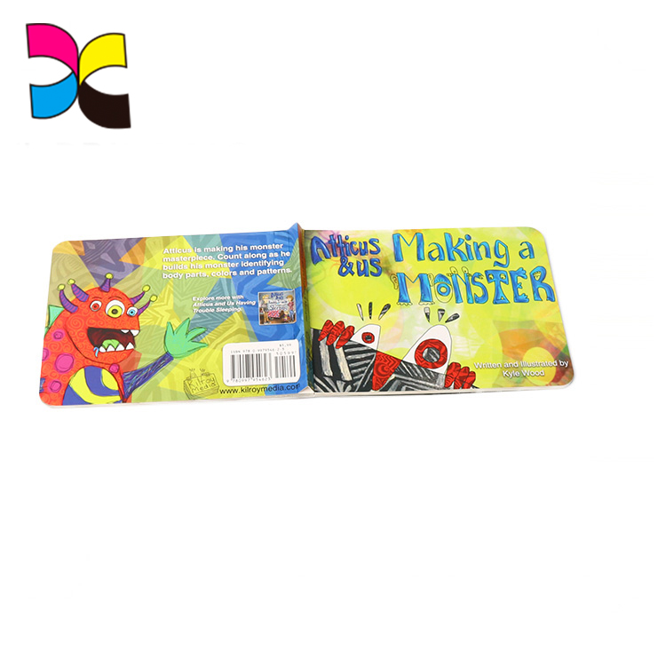  design Open from left side  arabic board books for kids printing