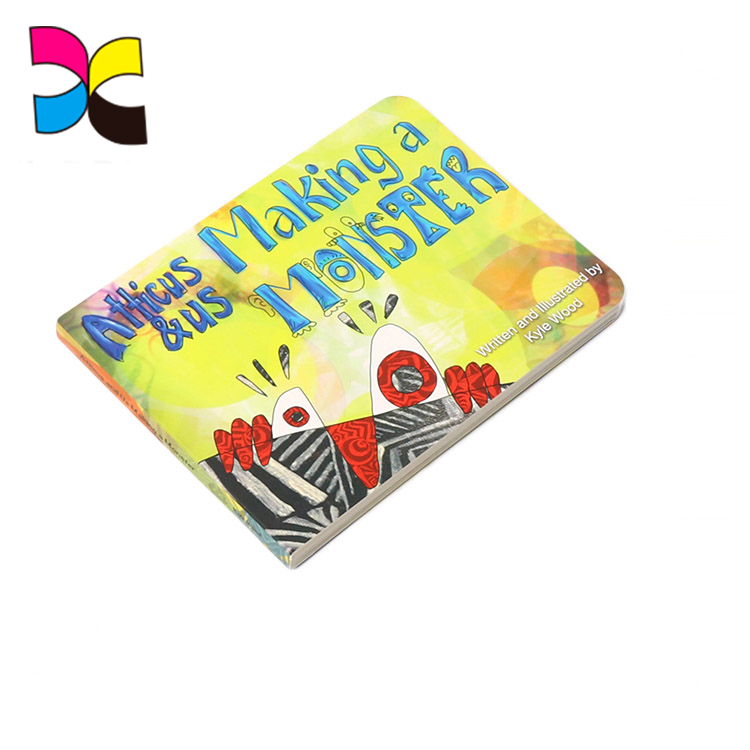  design Open from left side  arabic board books for kids printing
