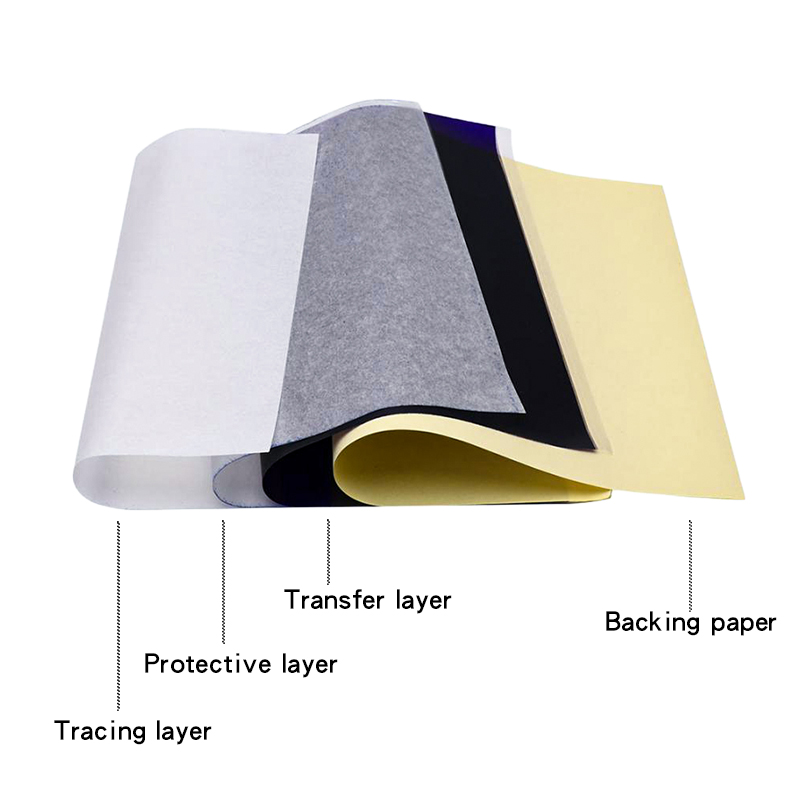 Tattoo Transfer Paper Tattoo Makeup Stencil Carbon Copier A4 Spirit Master Tattoo Thermal Paper