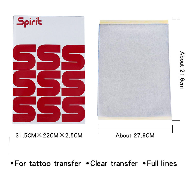 Tattoo Transfer Paper Tattoo Makeup Stencil Carbon Copier A4 Spirit Master Tattoo Thermal Paper