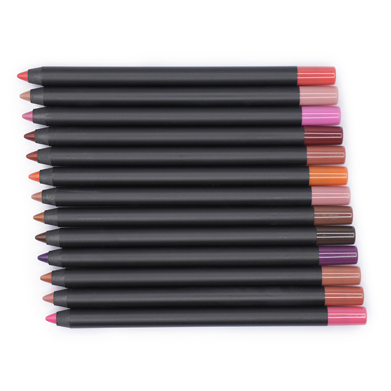 Private Label Crayon Lipliner Pencil Vendor Long Lasting Brown   Lipstick Lip Liner