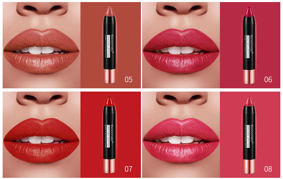   Makeup Cosmetics Lipstick Lip Crayon Matte Lipstick